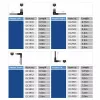ACT Schwarz 3 Meter U/UTP CAT6A LSZH Slimline Patchkabel mit RJ45-Steckern 90° abgewinkelt rechts auf gerade