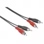 Hama 00205085 Audiokabel 1,5 m 2 x RCA Schwarz