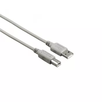 Hama 00200901 USB-Kabel USB 2.0 3 m USB A USB B