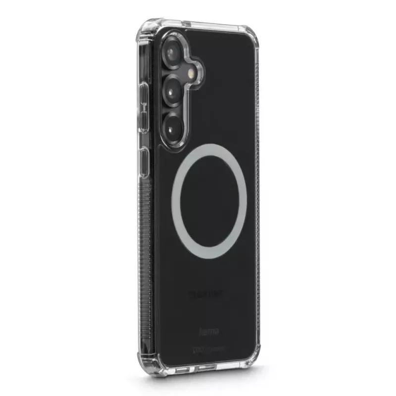 Hama 00080590 Extreme Protect magnetische Hülle für Samsung Galaxy S25+, transparent
