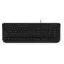 Incase Designed by Microsoft Wired-600-Tastatur, kabelgebunden, USB, QWERTZ, Deutsch, Schwarz, Universal