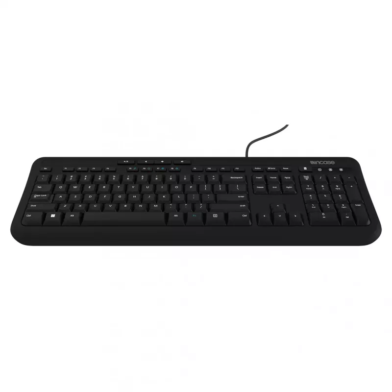 Incase Designed by Microsoft Wired-600-Tastatur, kabelgebunden, USB, QWERTZ, Deutsch, Schwarz, Universal
