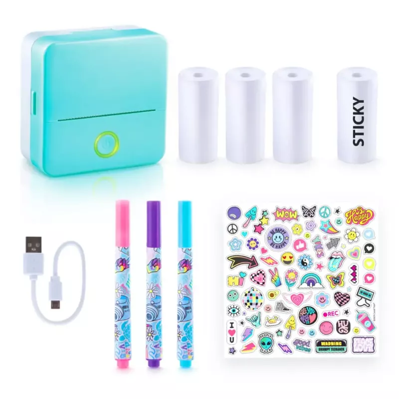 Canal Toys Instant Pocket Printer Starter-Set, blau (CLK017)