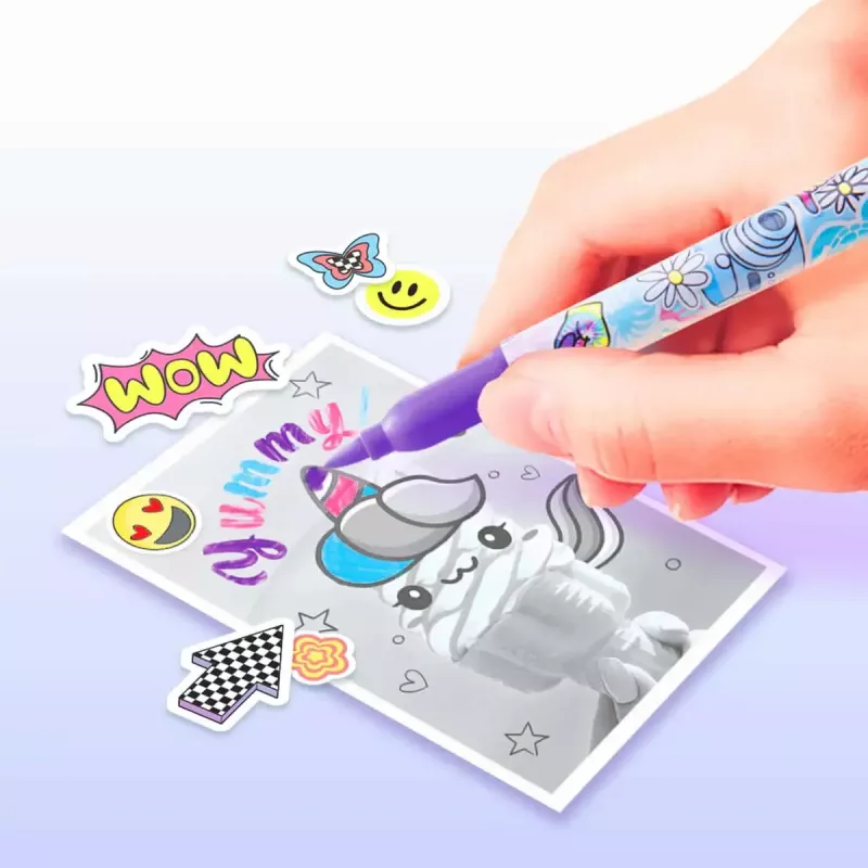 Canal Toys Instant Pocket Printer Starter-Set, blau (CLK017)