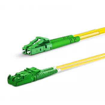 Lichtwellenleiter-Patchkabel EQUIP E2000/APC auf LC/APC 3,00 m Singlemode-Duplex OS2