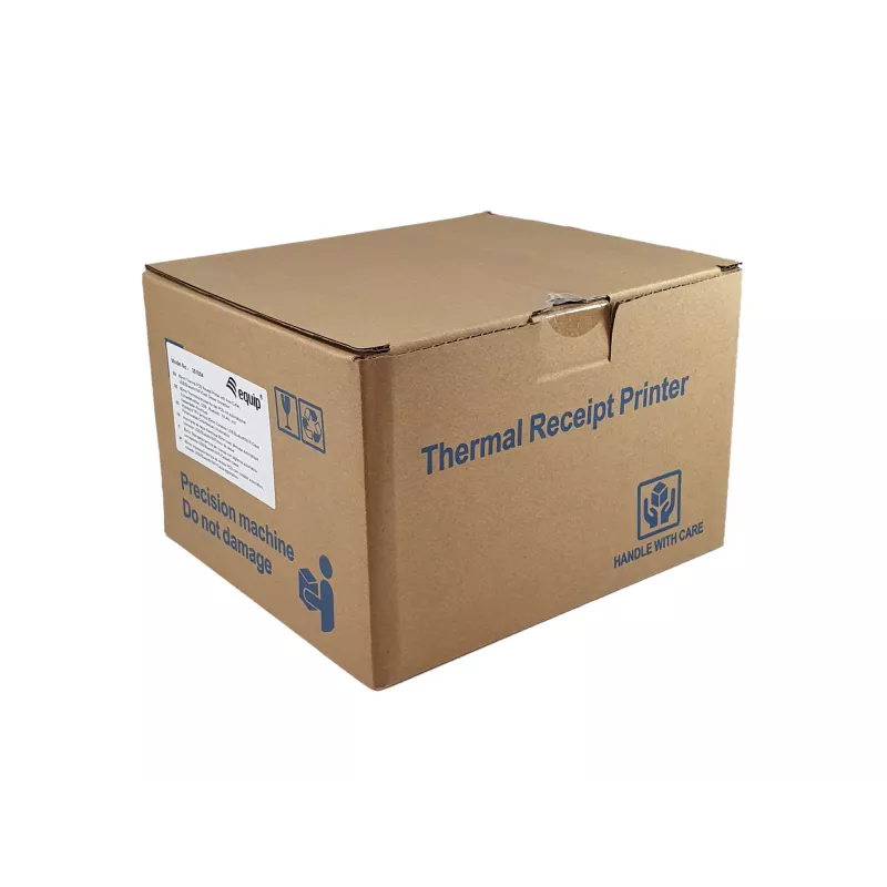 Thermo-Bondrucker für Kassenzettel EQUIP 58/80 mm mit automatischem Abschneider, USB/Ethernet/Seriell, Kassenschublade, 203x203 DPI