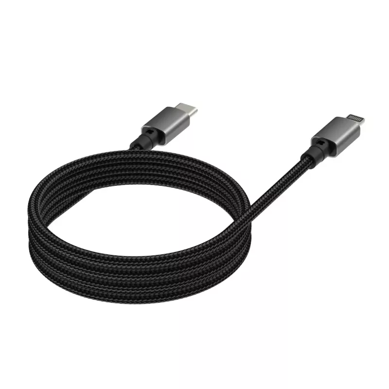 Vision TC 1MLTGMAG/BL magnetisches Lightning-Kabel, 1 m, schwarz
