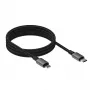 Vision TC 1MLTGMAG/BL magnetisches Lightning-Kabel, 1 m, schwarz