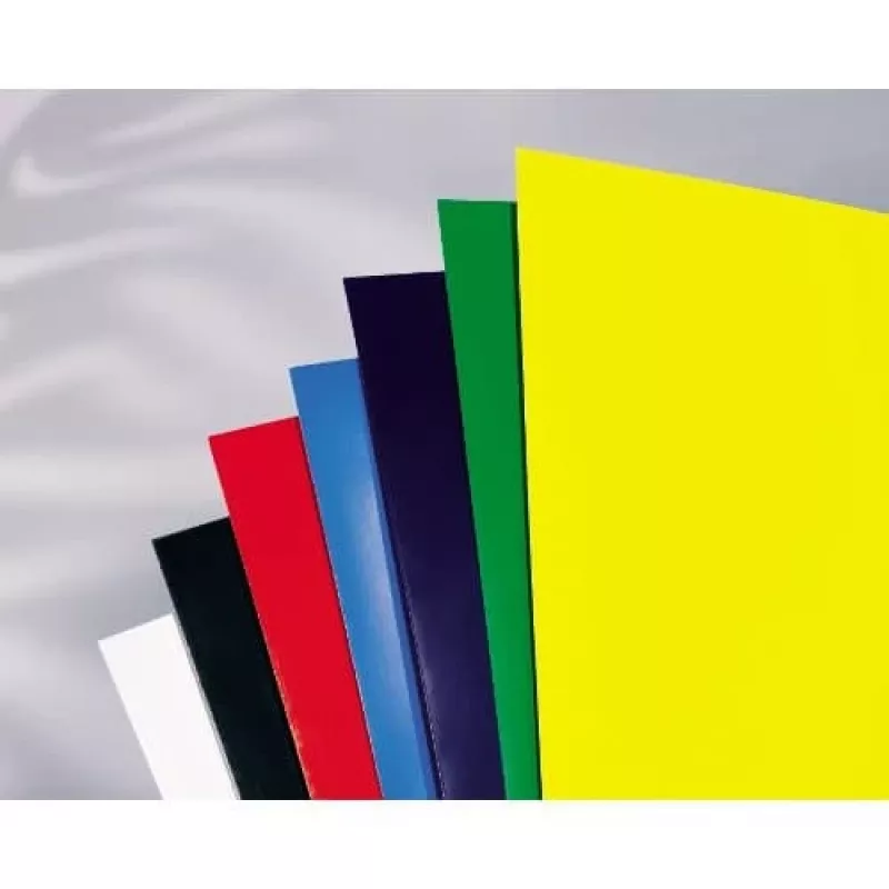 GBC HiGloss CE020070 Einbanddeckel, A4 (210 x 297 mm), 250 g/m², weiß, 100 Stück