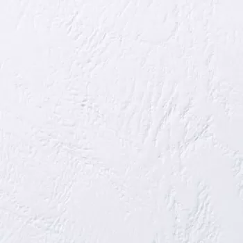 GBC LeatherGrain Bindemappen A5, 250 g/m², Weiß, 50 Stück (4400015)