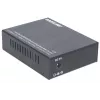 Intellinet 510530 Fast-Ethernet-WDM-Medienkonverter, 10/100Base-TX (RJ-45) auf 100Base-FX (SC) Singlemode, 20 km (12,4 mi), Rx1310/Tx1550 nm