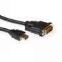 Konvertierungskabel HDMI A Stecker auf DVI-D Stecker 3,00 m ACT AK3741