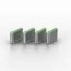 Lindy USB Typ C Port-Blocker (ohne Schlüssel) – 10er-Pack, Grün