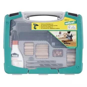 Dübelset wolfcraft GmbH Universal Dübelmaster Set
