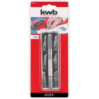 Utility knife KWB 014920 Razor blade knife 5 mm blade width