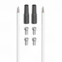 Koaxialkabel Hama 00205043 40 m Weiß Stecker 1 Koaxial Stecker 2 Koaxial