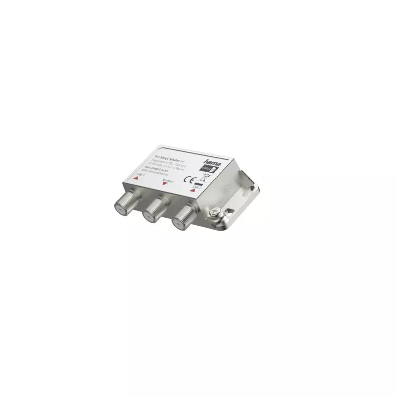 Hama 00205289 SAT DiSEqC-Umschalter 2-1