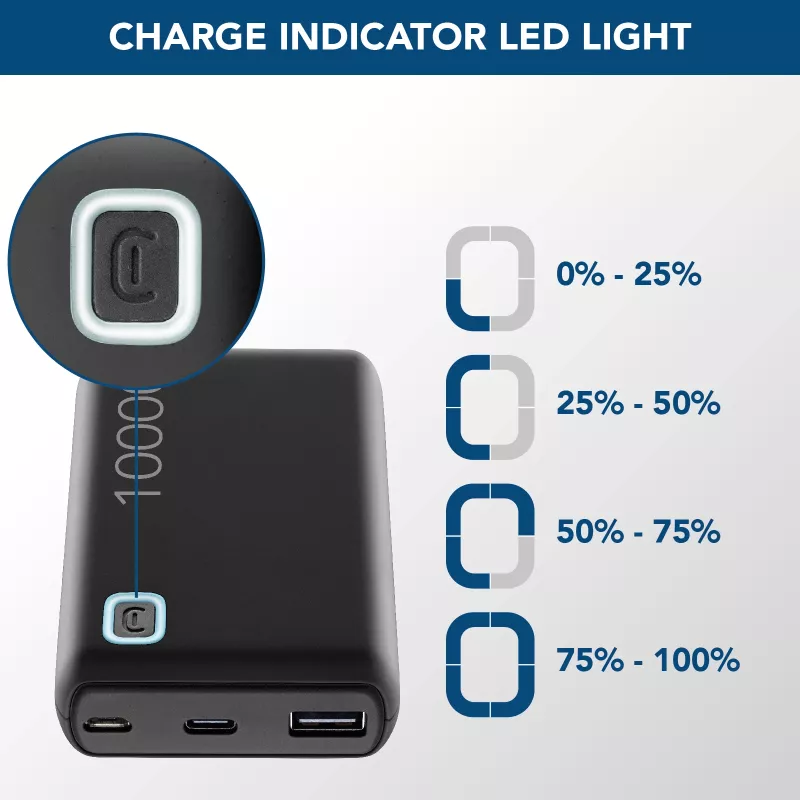 Cellularline Powerbank ESSENCE 10000 10000mAh tragbarer Ladegerät