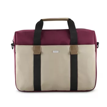 Hama 00222063 Laptoptasche 41,1 cm (16,2 Zoll) Trolley-Tasche Beige, Rot
