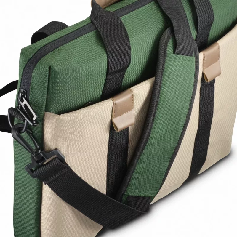 Hama Silvan 41,1 cm (16,2 Zoll) Toploader-Tasche Beige, Grün