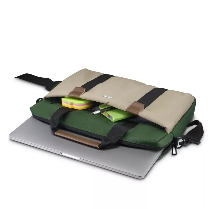 Hama Silvan 41,1 cm (16,2 Zoll) Toploader-Tasche Beige, Grün