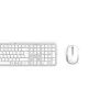 Hama WKM-550 00173066 Multi-Device-Tastatur-Maus-Set, kabellos, Funk/Bluetooth, QWERTZ DE, weiß