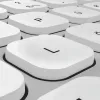 Hama WKM-550 00173066 Multi-Device-Tastatur-Maus-Set, kabellos, Funk/Bluetooth, QWERTZ DE, weiß