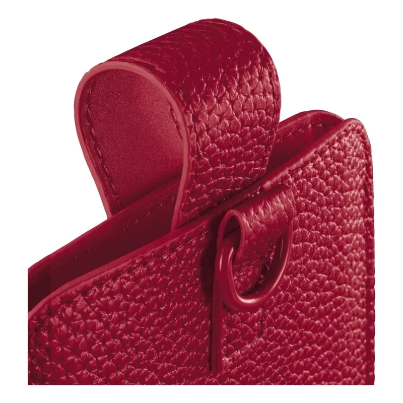 Hama 00137097 Universal-Handytasche für Handys bis 16,0 x 8,9 x 1,2 cm, Kunstleder, Rot