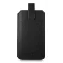 Hama 00137096 Universal-Handytasche für Handys bis 16,0 x 8,9 x 1,2 cm, Kunstleder, Schwarz