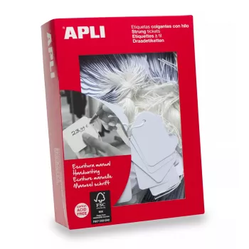 Etiketten APLI 00390 500 Stück Weiß Rechteck 2,2x3,5 cm