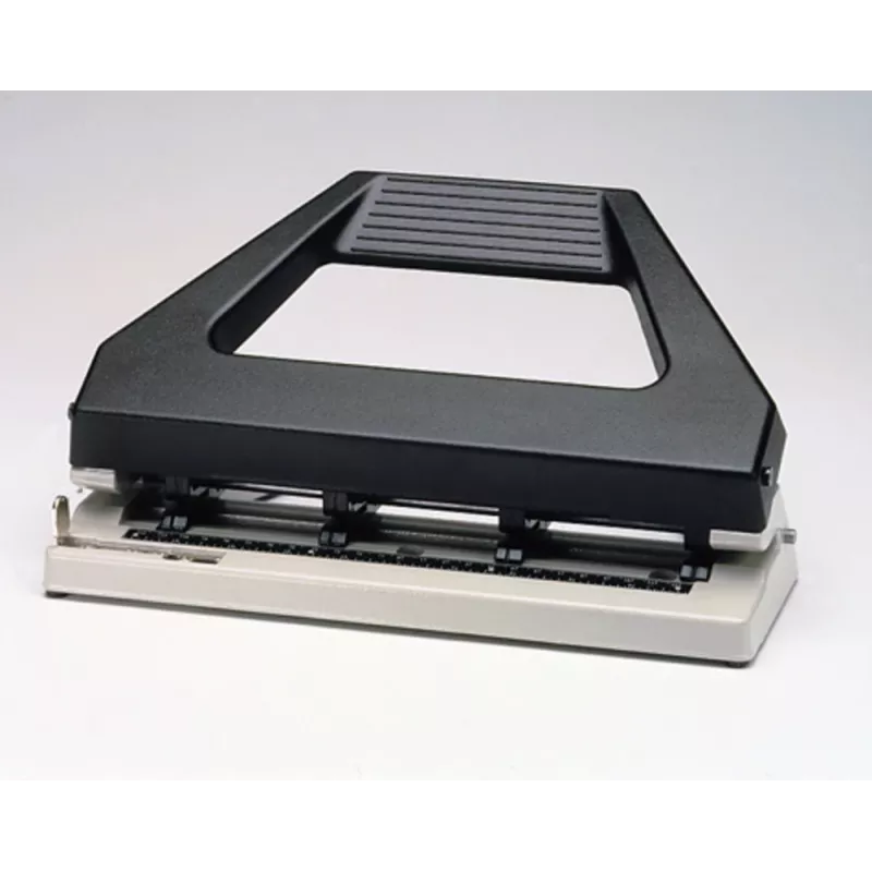 Rexel 420 Variabel 08909 Mehrfachlocher mit variabler Lochung, 30 Blatt, Metall, schwarz-grau