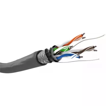 Netzwerkkabel Goobay CAT 5e SF/UTP Grau 305 m