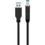 USB 3.0 Kabel Goobay 95721 0,25 m Schwarz