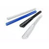 GBC ClickBind 388064E Bindekämme A4, 12 mm, 34 Ringe, 95 Blatt, Schwarz, 50 Stück