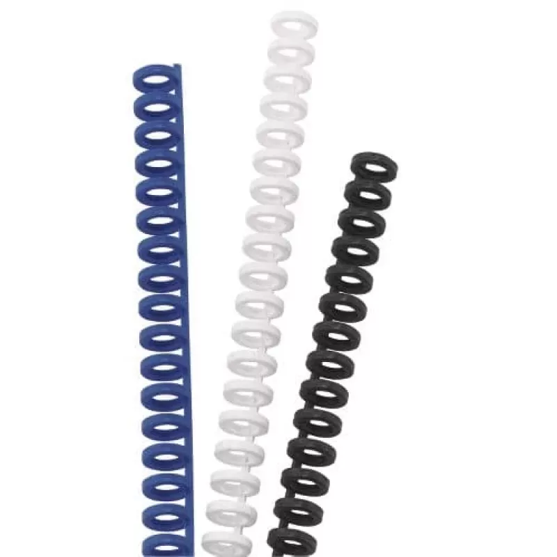 GBC ClickBind 388064E Bindekämme A4, 12 mm, 34 Ringe, 95 Blatt, Schwarz, 50 Stück