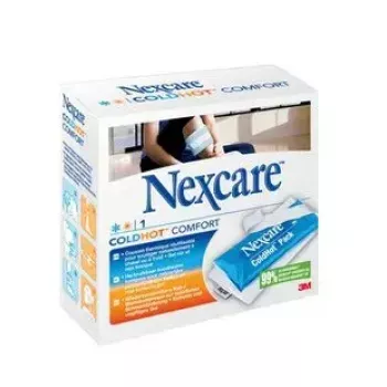 3M Nexcare ColdHot Comfort Gelkompresse, 265 x 100 mm, Blau, Wiederverwendbar
