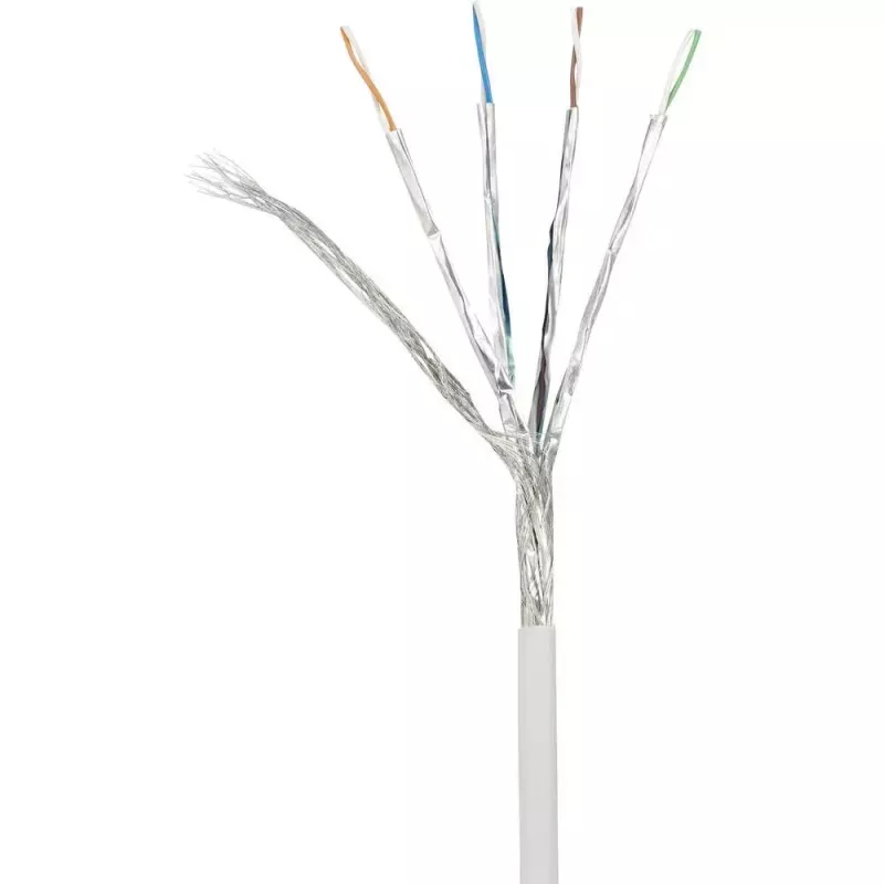 Netzwerkkabel Renkforce RF-4145295 15m Cat6a S/FTP Grau