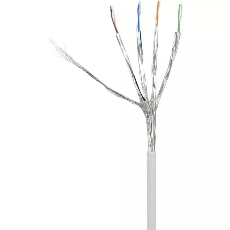 Netzwerkkabel Renkforce RF-4149876 15m Cat6a S/FTP Grau