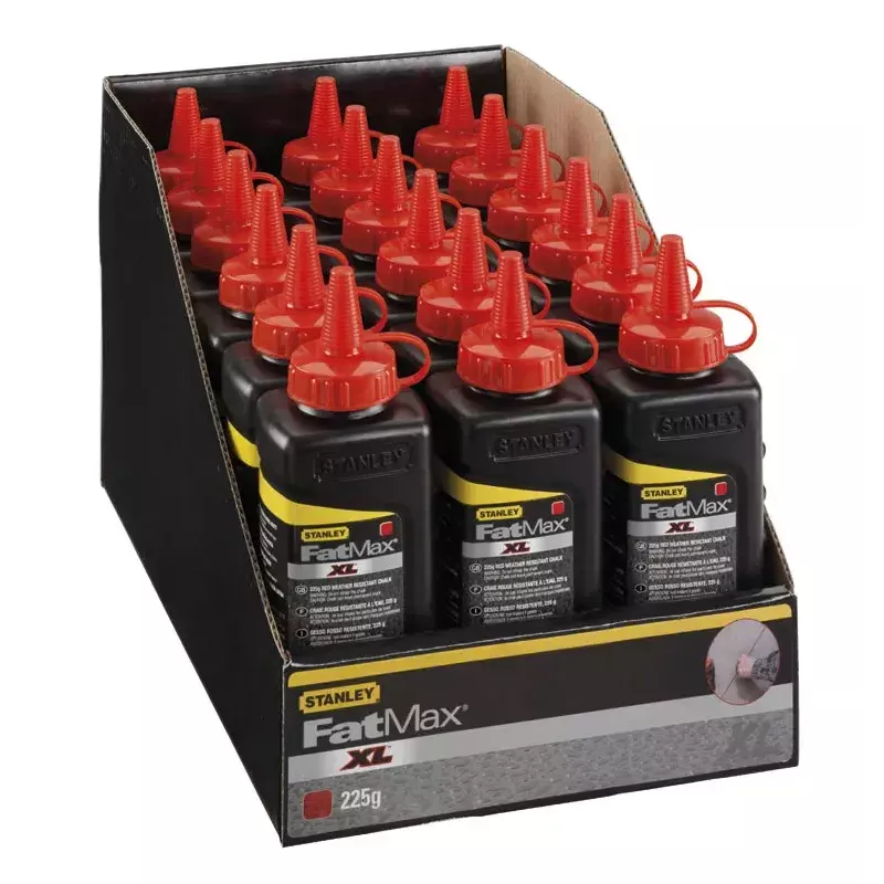 Stanley FatMax PRO 9-47-822 Kreidepulver, Schwarz, 226 g