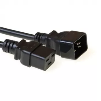 ACT Powercord C19 - C20 schwarz 0,6 m