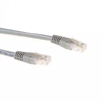 ACT Grau 3 Meter U/UTP CAT6A Patchkabel mit RJ45-Steckern
