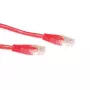 ACT Rot 10 Meter U/UTP CAT6A Patchkabel mit RJ45-Steckern