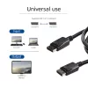 ACT 0,5 Meter DisplayPort-Kabel Stecker – Stecker, Strom-Pin 20 verbunden