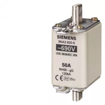 Siemens 3NA3822-6 Sicherungsschmelzeinsatz Hochspannung 1 Stk.