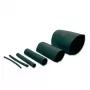 ACT Schrumpfschlauch Größe: Ø vor Schrumpfung 6,40 mm schwarz mm, Schrumpfschlauch, Schwarz, 122 cm, 6,4 mm, 1 Stück