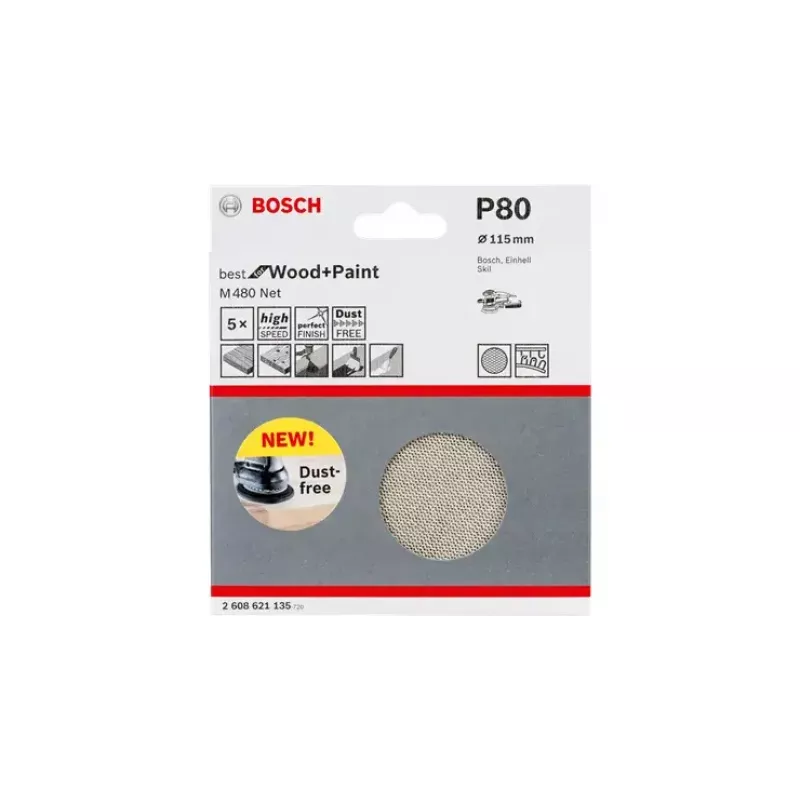 Schleifblatt Bosch M480 Best for Wood and Paint 2608621144