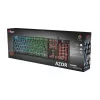 Trust GXT 835 Azor Tastatur Gaming USB Deutsch Schwarz