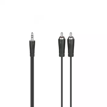 Hama 00205112 Audiokabel 5 m 3,5mm 2 x RCA Schwarz