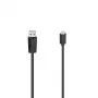 USB-Kabel Hama 00200607 USB 2.0 0,75 m Micro-USB A USB A Schwarz
