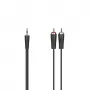 Hama 00200721 Audiokabel 5 m 3,5 mm 2 x RCA Schwarz